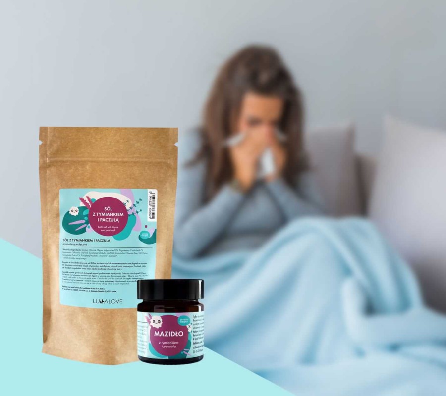 Mazidło na niepogodę, z tymiankiem i paczulą, 30ml / Lullalove