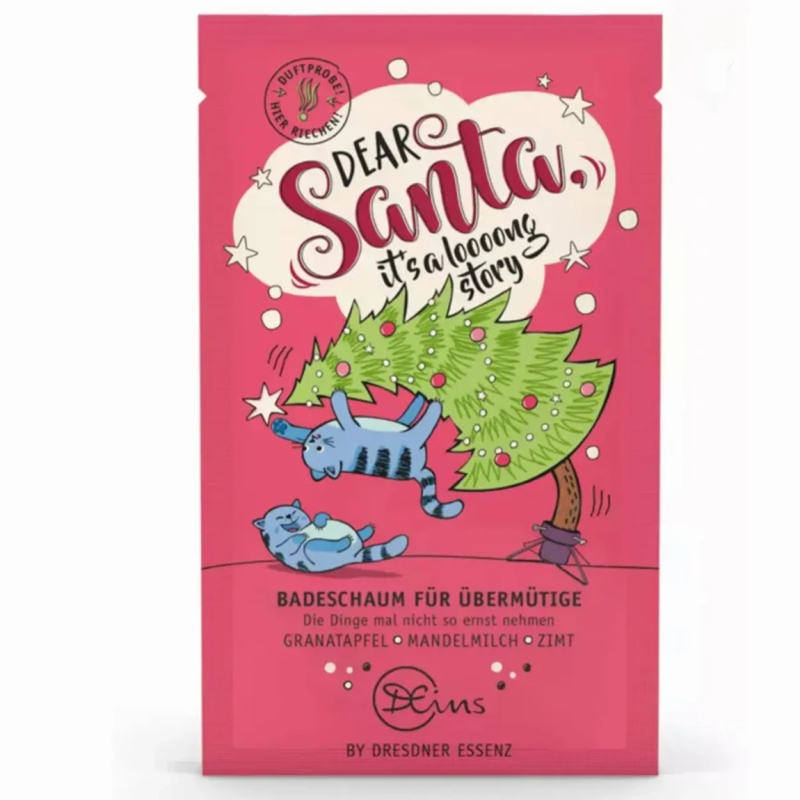 DROGI MIKOŁAJU TO DŁUGA HISTORIA pianka do kąpieli, 60g / Dresdner Essenz