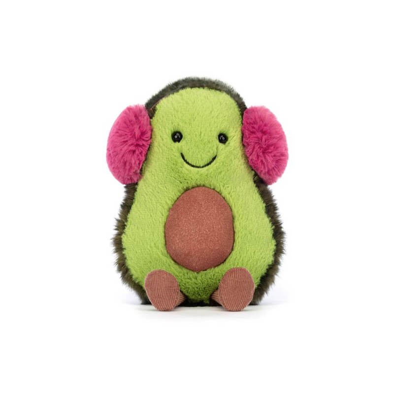 Zabawne Awokado w Nausznikach 17 cm / Jellycat