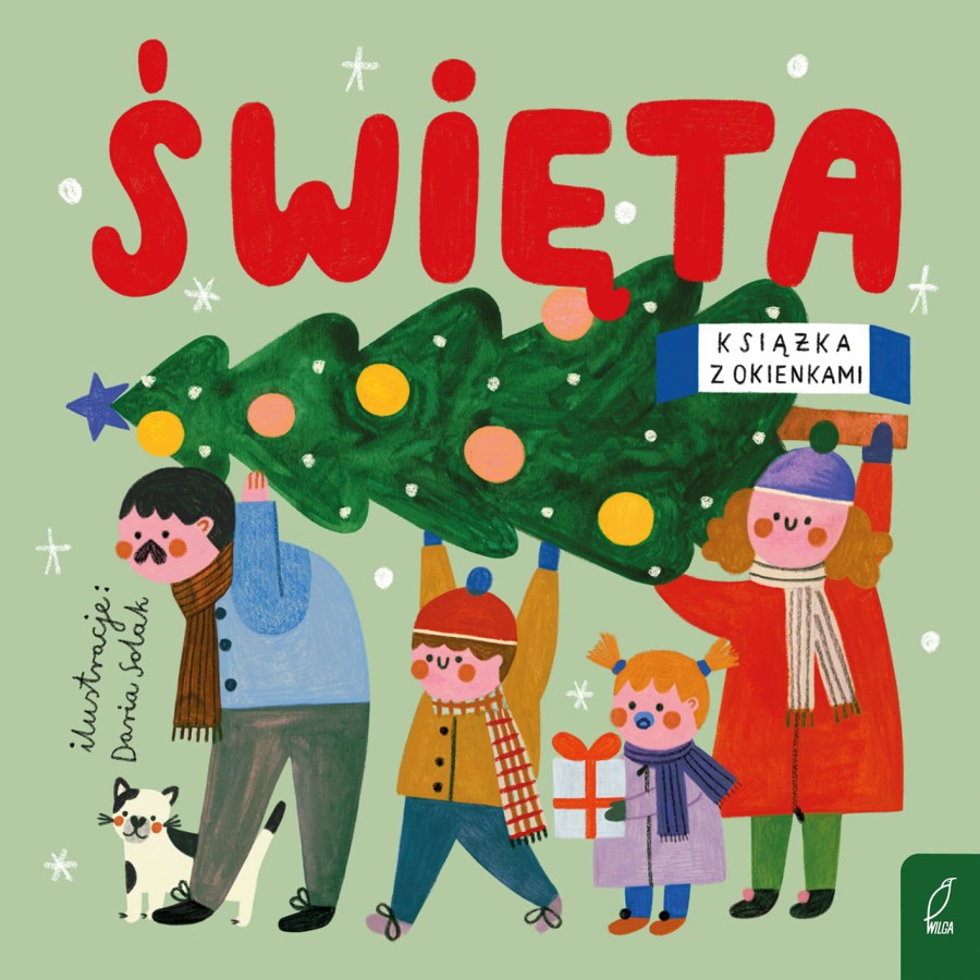 Święta. Książka z okienkami / Wydawnictwo Wilga