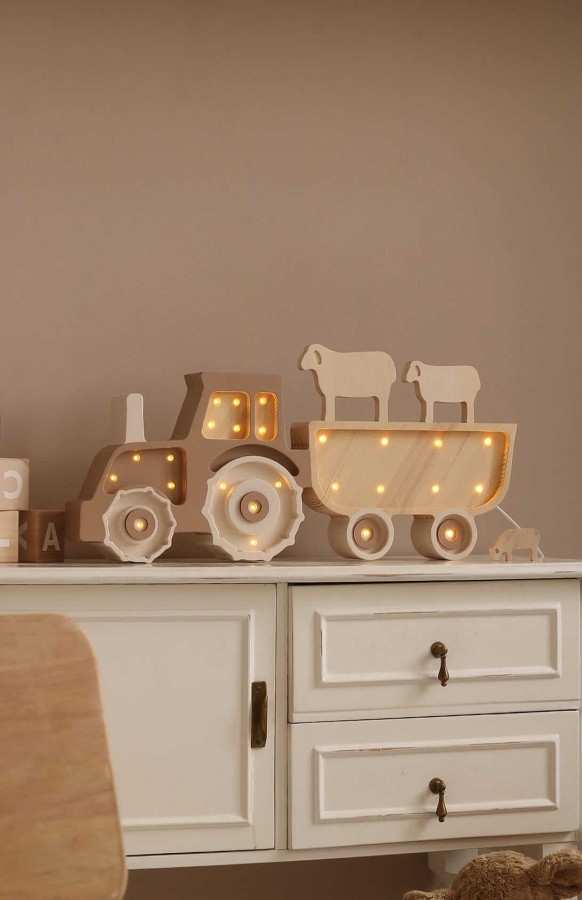 Lampa Little Lights Traktor Coffee Cream / Little Lights