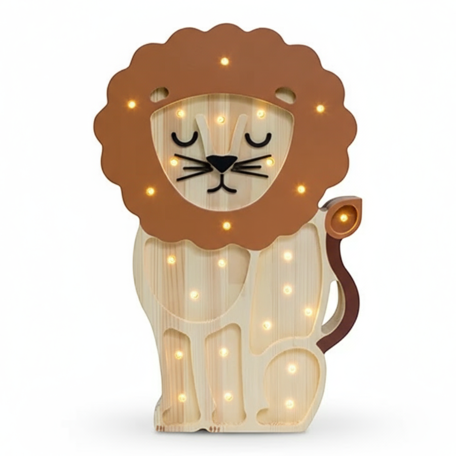 Lampa Little Lights Lew - Serengeti Wood / Little Lights