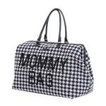 Torba Mommy Bag Czarno-Biała Pepitka / Childhome