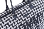 Torba Mommy Bag Czarno-Biała Pepitka / Childhome