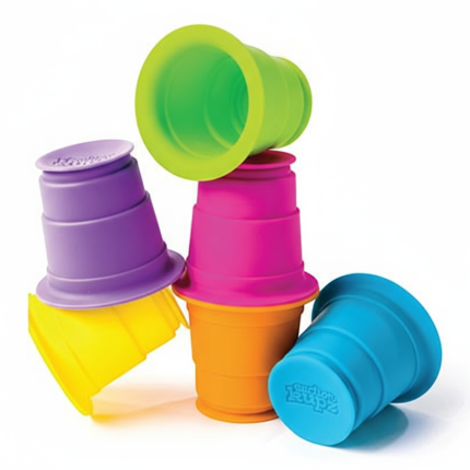 Kubeczki Przyssawki / Fat Brain Toys FA183-1