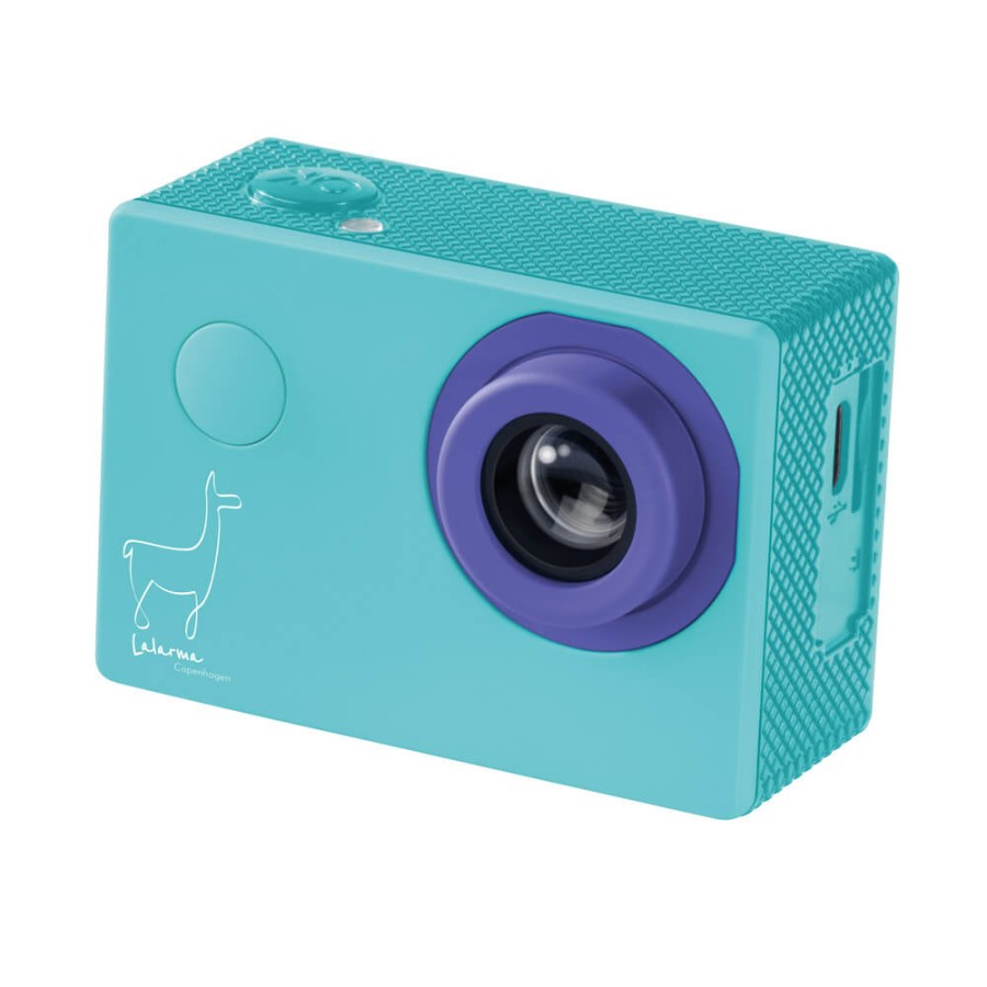 Aparat kamera dla dzieci odporny na wodę i wstrząsy - green / LaLarma