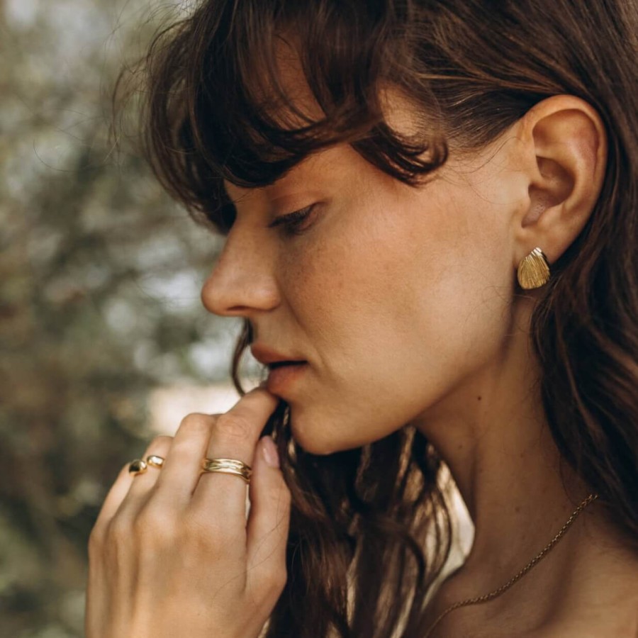 Pierścionek DOTYK Gold / Oplotka