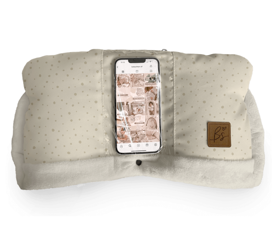 Mufka do wózka - Beige / BabySteps