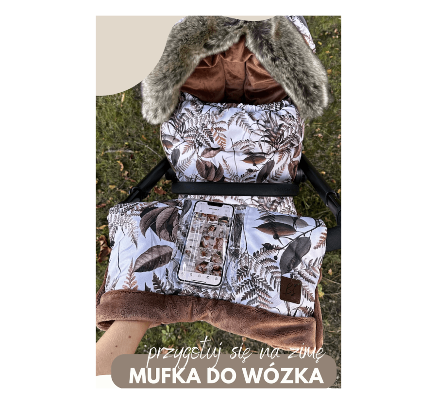 Mufka do wózka - Beige / BabySteps
