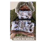 Mufka do wózka - Sepia Rose / BabySteps