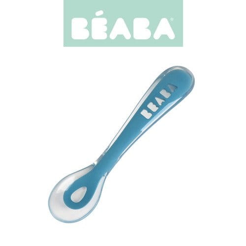 Łyżeczka silikonowa 8m+ blue / Beaba