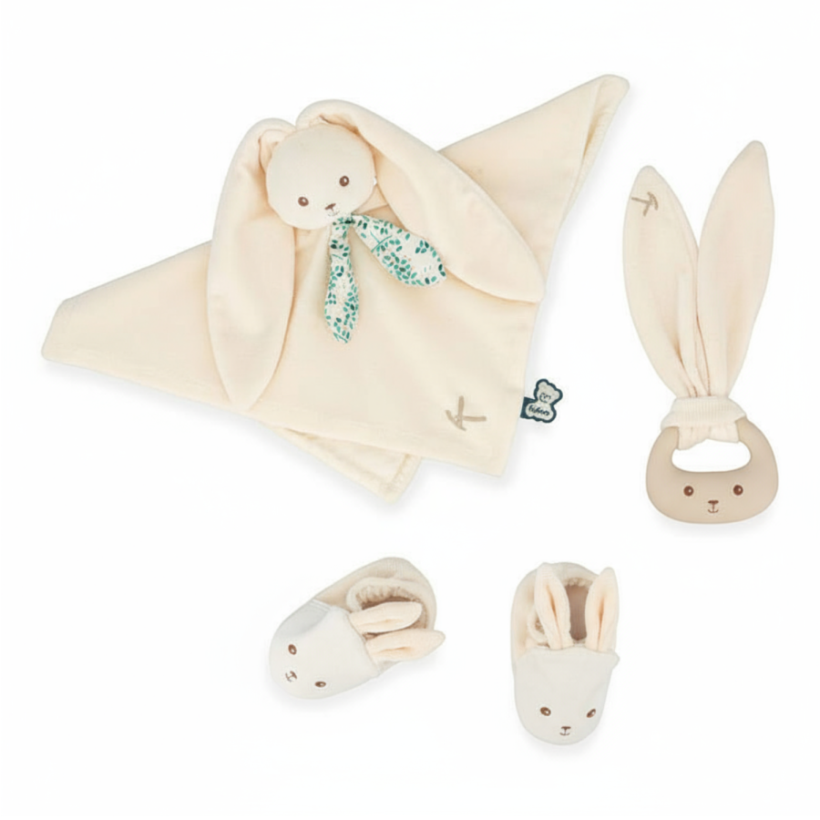 Zestaw prezentowy 3w1 Królik kremowy, Lapinoo / Kaloo
