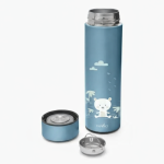 Termos z czujnikiem temperatury, Niebieski, 500 ml / Nuvita