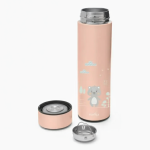 Termos z czujnikiem temperatury, Łososiowy, 500 ml / Nuvita