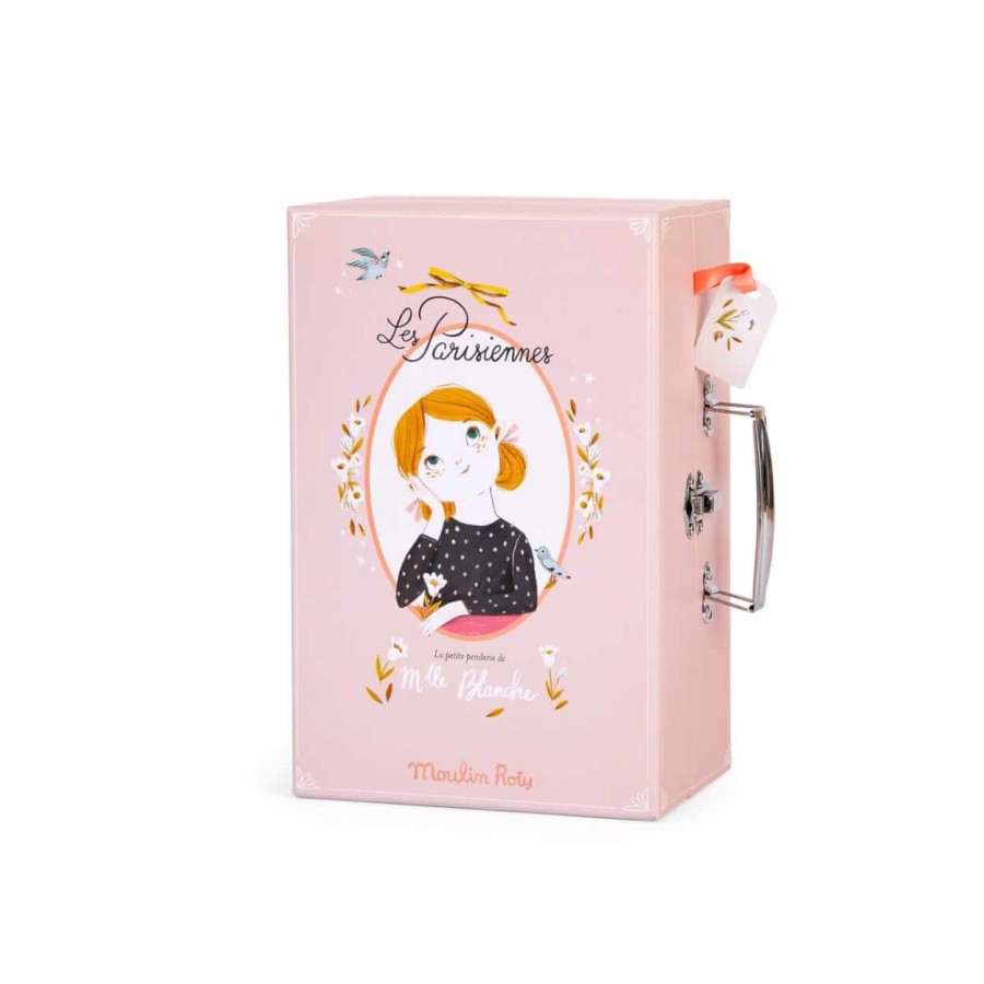 Walizka z lalką i garderobą PARYŻANKA / Moulin Roty