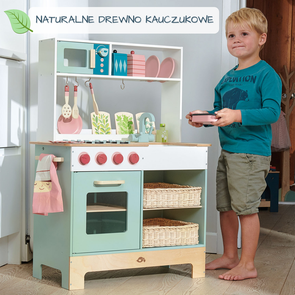 Duża drewniana kuchnia / Tender Leaf Toys