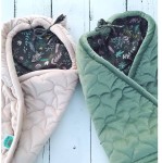 Otulacz do fotelika PUDROWY RÓŻ+BOTANIC 0-8M / Pink no More