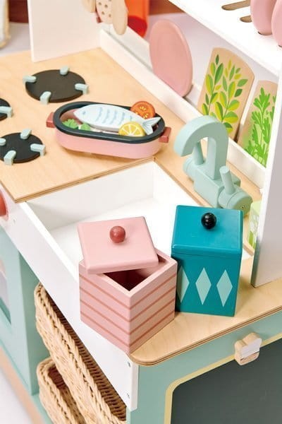 Duża drewniana kuchnia / Tender Leaf Toys