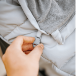 Śpiworek do wózka Combi - Szary jasny pastel / Beztroska