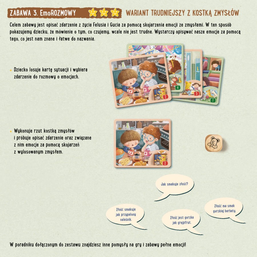 Feluś i Gucio grają w emocje / Nasza Księgarnia