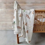 Otulacz kocyk bambusowy BEARS / Layette