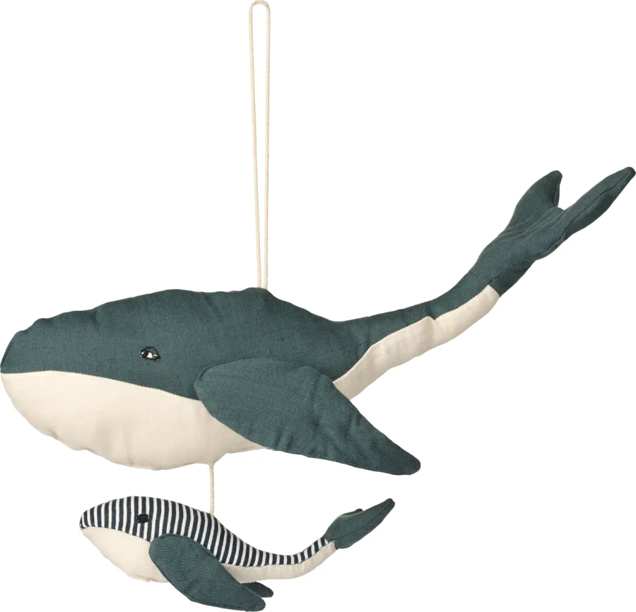 Bawełniany Levy Mobile - Whale blue / Liewood
