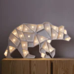 Lampa Little Lights Geometric Bear Small / Little Lights