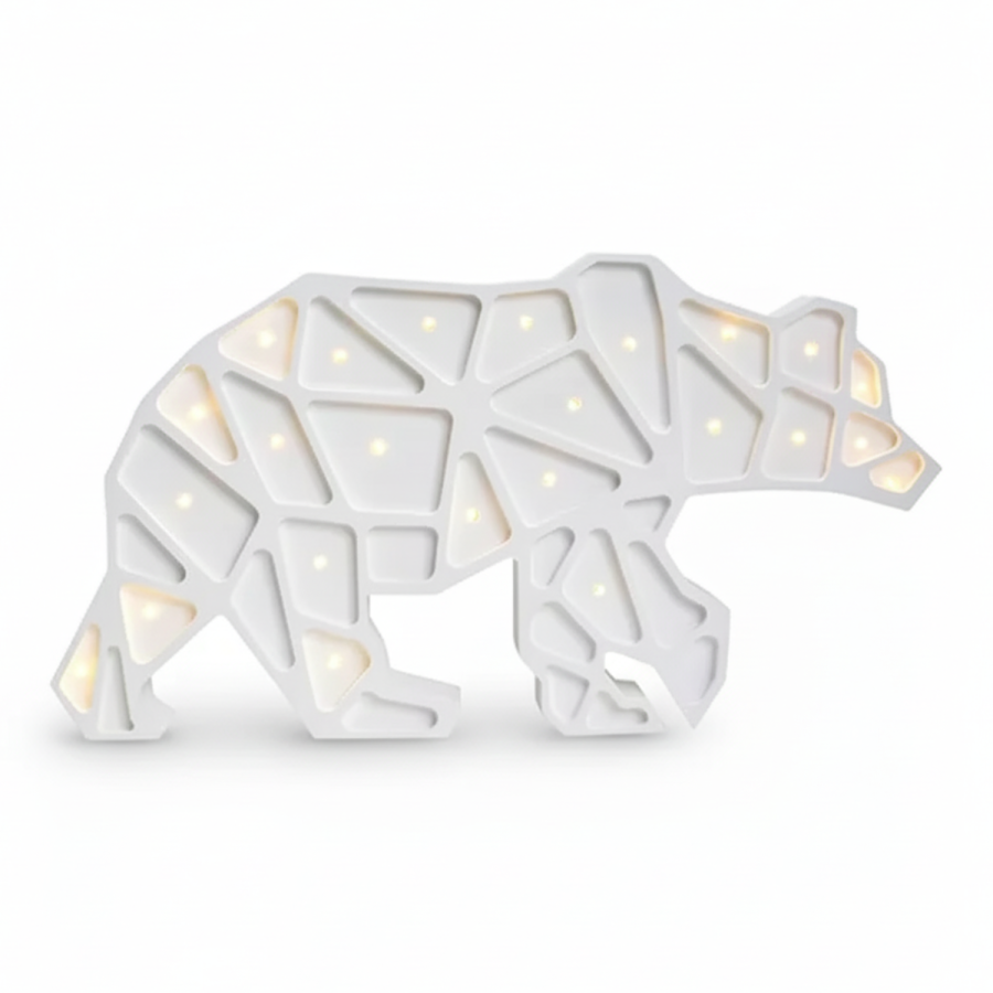 Lampa Little Lights Geometric Bear Small / Little Lights