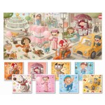 Baby puzzle - dwustronne puzzle dla najmłodszych - MIASTO / Ludaticca