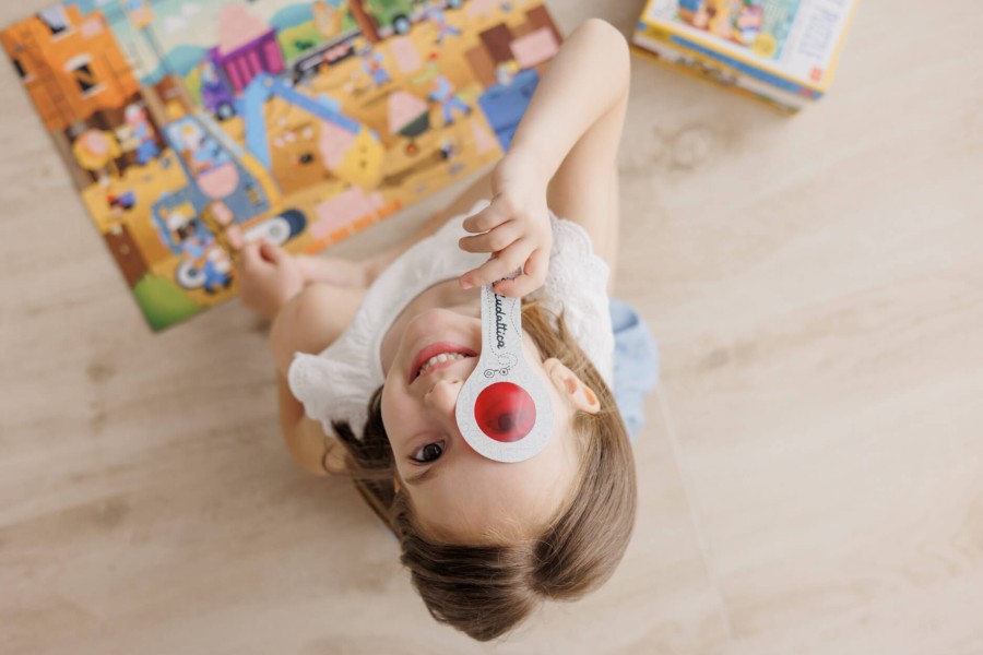 SECRET PUZZLE - puzzle z tajemnicą - PLAC BUDOWY / Ludaticca