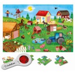 SECRET PUZZLE - puzzle z tajemnicą - GOSPODARSTWO ROLNE / Ludaticca