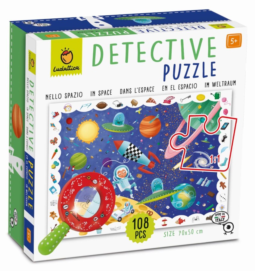DETECTIVE PUZZLE - puzzle, gra detektywistyczna - KOSMOS / Ludaticca