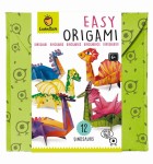 EASY ORIGAMI - zestaw kreatywny - DINOZAURY / Ludattica