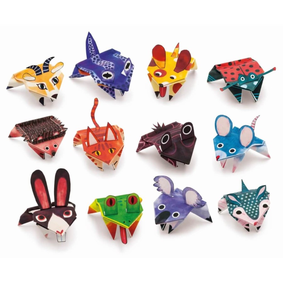 JUMPING ORIGAMI Jump! Jump! - zestaw kreatywny - SKACZĄCE ZWIERZAKI / Ludattica