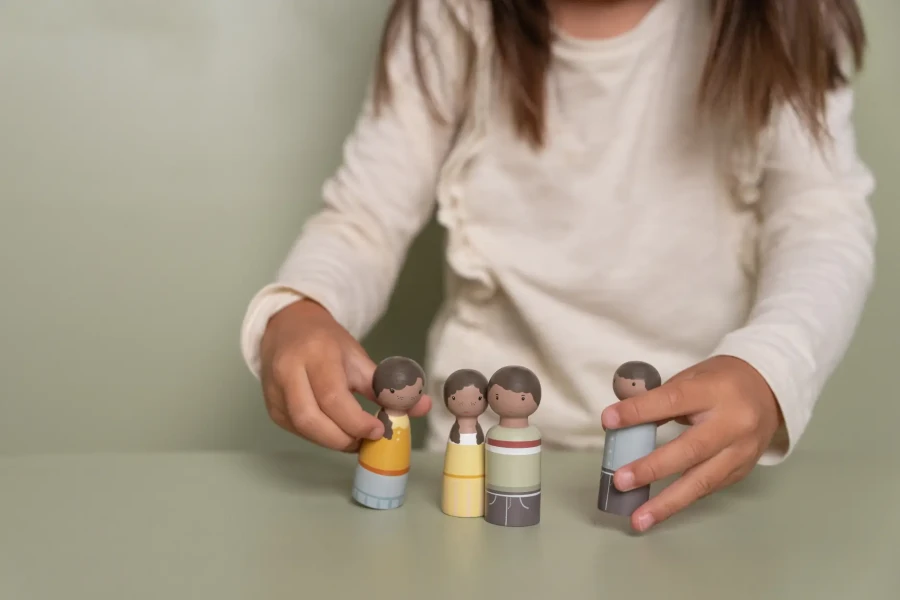 Zestaw do domku rodzina Evi FSC / Little Dutch