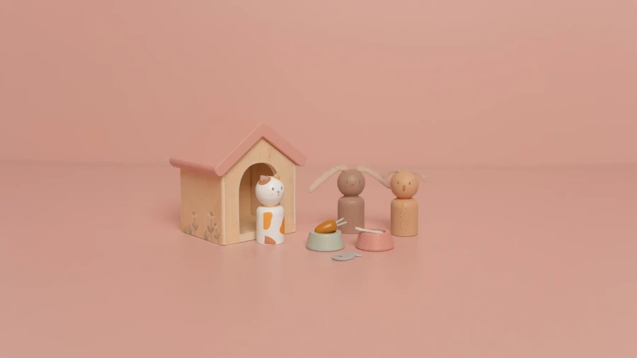 Zestaw zwierzątka FSC / Little Dutch