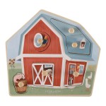 Drewniane puzzle Little Farm FSC / Little Dutch