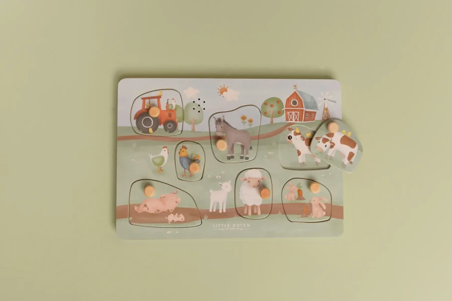 Puzzle dźwiękowe Little Farm FSC / Little Dutch