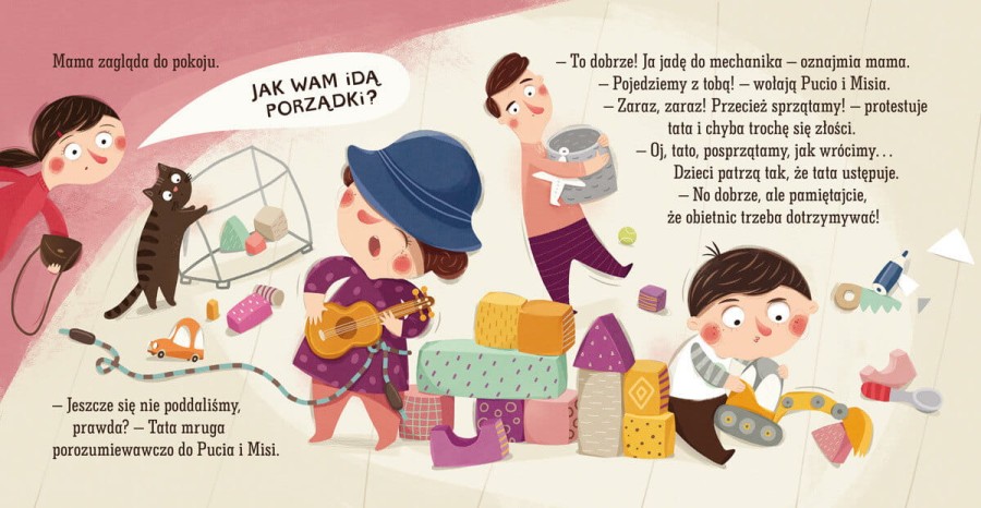 Pucio robi porządek / Wydawnictwo Nasza Księgarnia