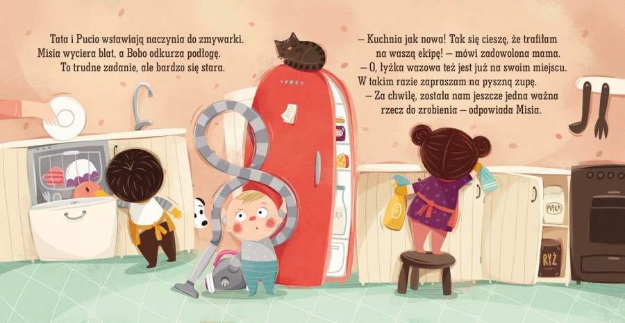 Pucio robi porządek / Wydawnictwo Nasza Księgarnia