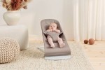 BABYBJORN - leżaczek BLISS WOVEN, Petal Quilt, Sand Grey