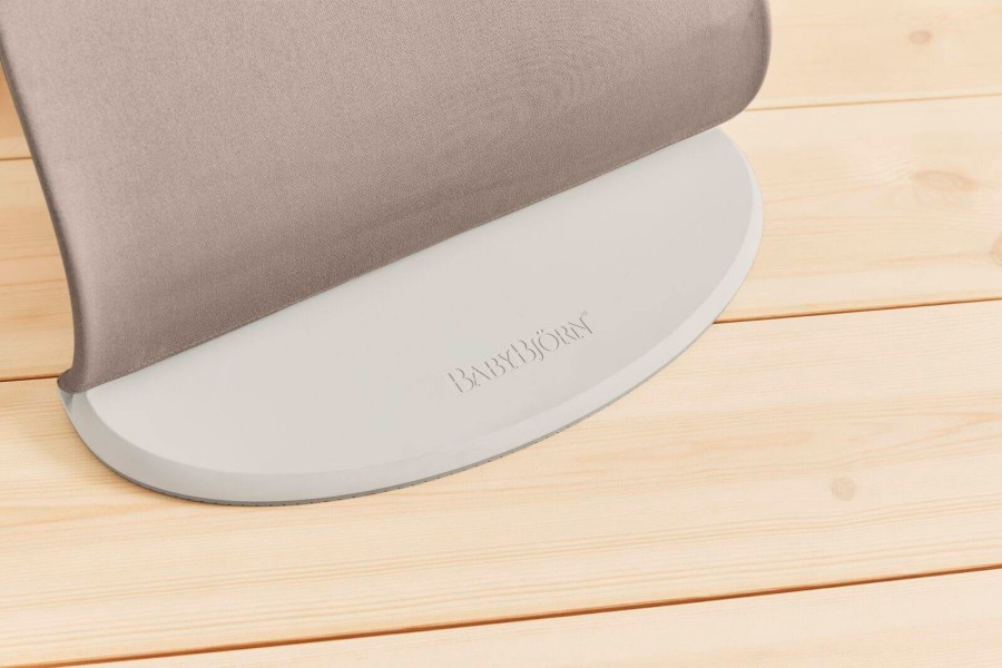 BABYBJORN - leżaczek BLISS WOVEN, Petal Quilt, Sand Grey