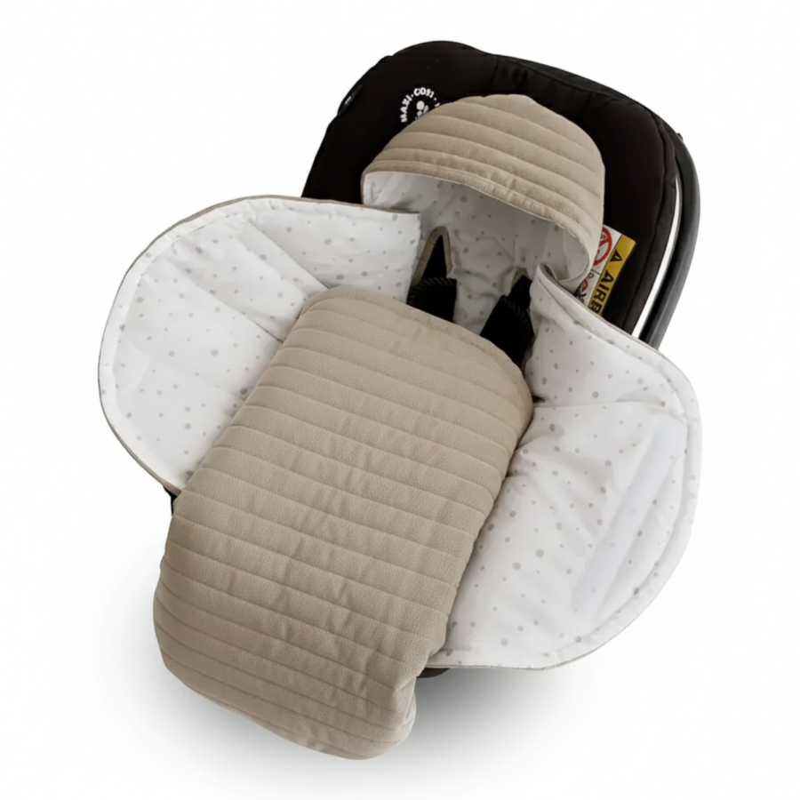 Otulacz do fotelika – beżowy / Bolo