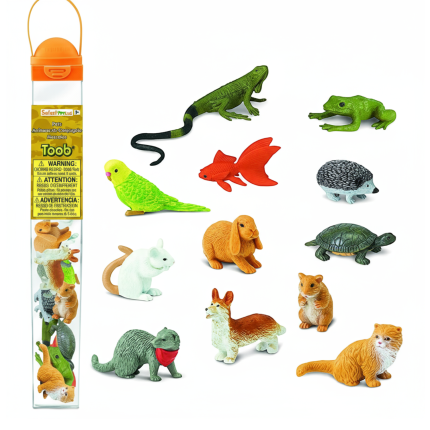 Zestaw Figurek w Tubie - Zwierzęta Domowe / Safari Ltd.