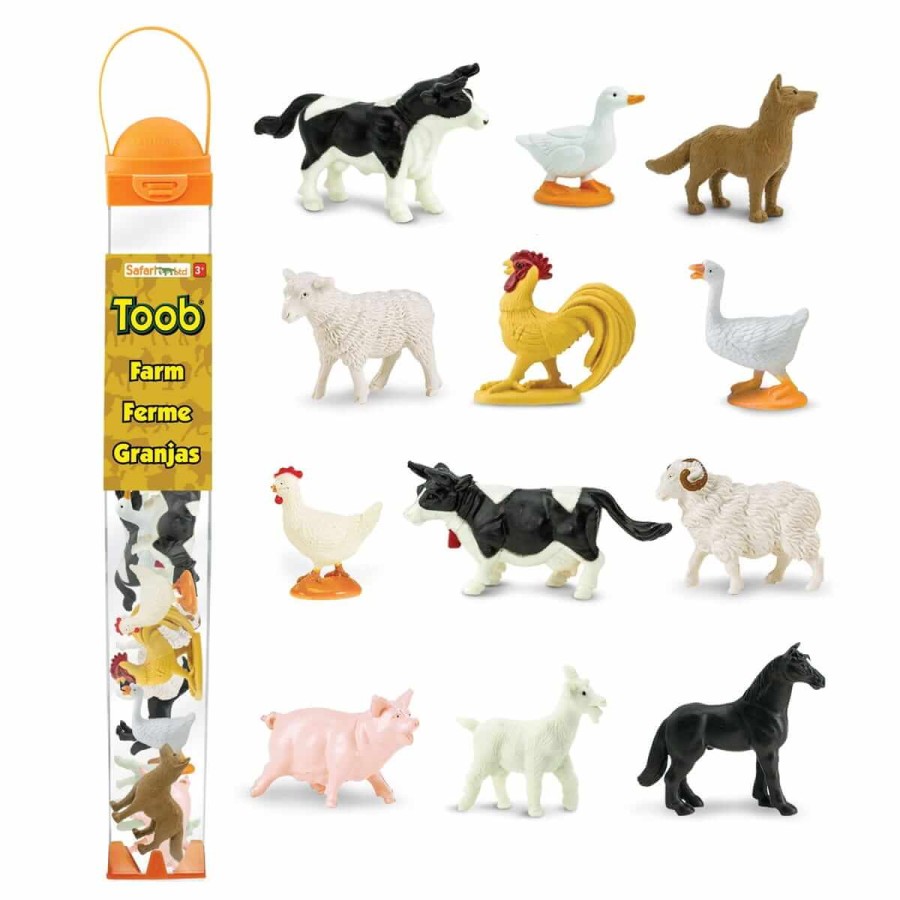 Zestaw Figurek w Tubie - Zwierzęta na Wsi / Safari Ltd.