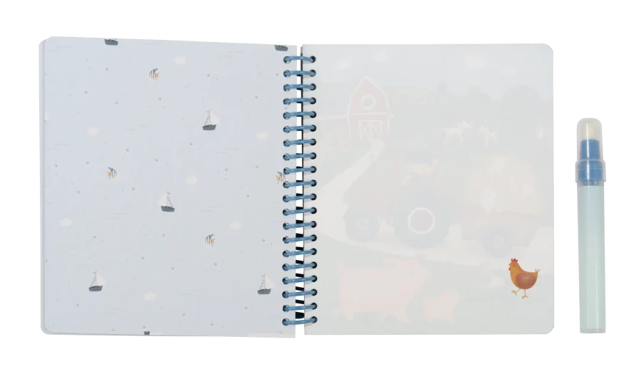 Kolorowanka wodna Jim & Friends / Little Dutch