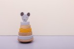 Drewniana zabawka piramida Mrs. Mouse / Trixie
