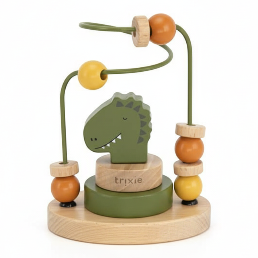 Labirynt z drewnianymi koralikami Mr. Dino / Trixie