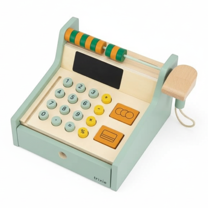 Drewniana kasa sklepowa z akcesoriami / Trixie