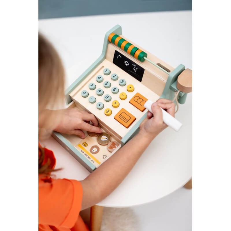 Drewniana kasa sklepowa z akcesoriamia / Trixie